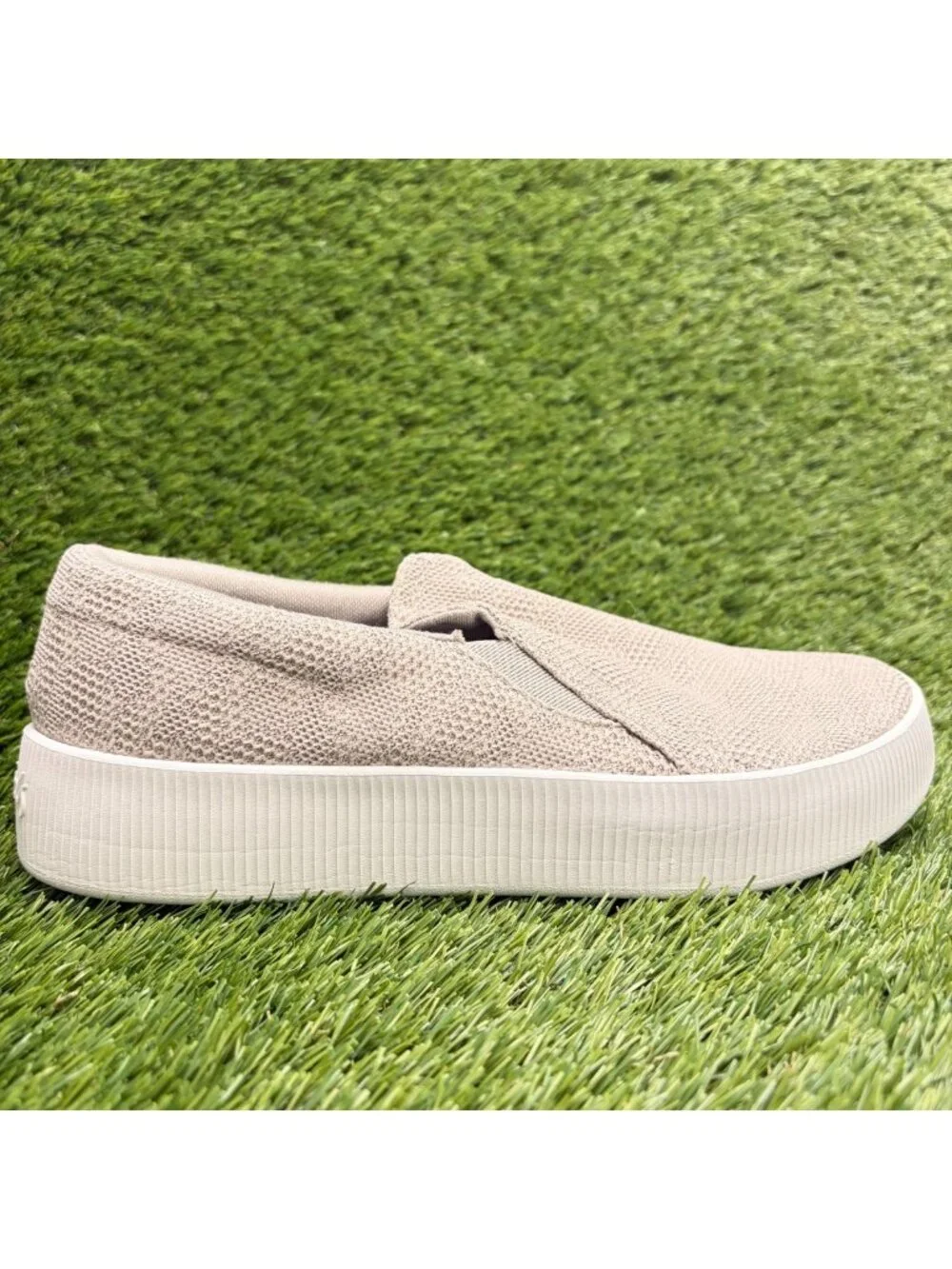 Allbirds Lounger Lift Womens Size 10 Beige Casual Knit Slip On Shoes Sneakers